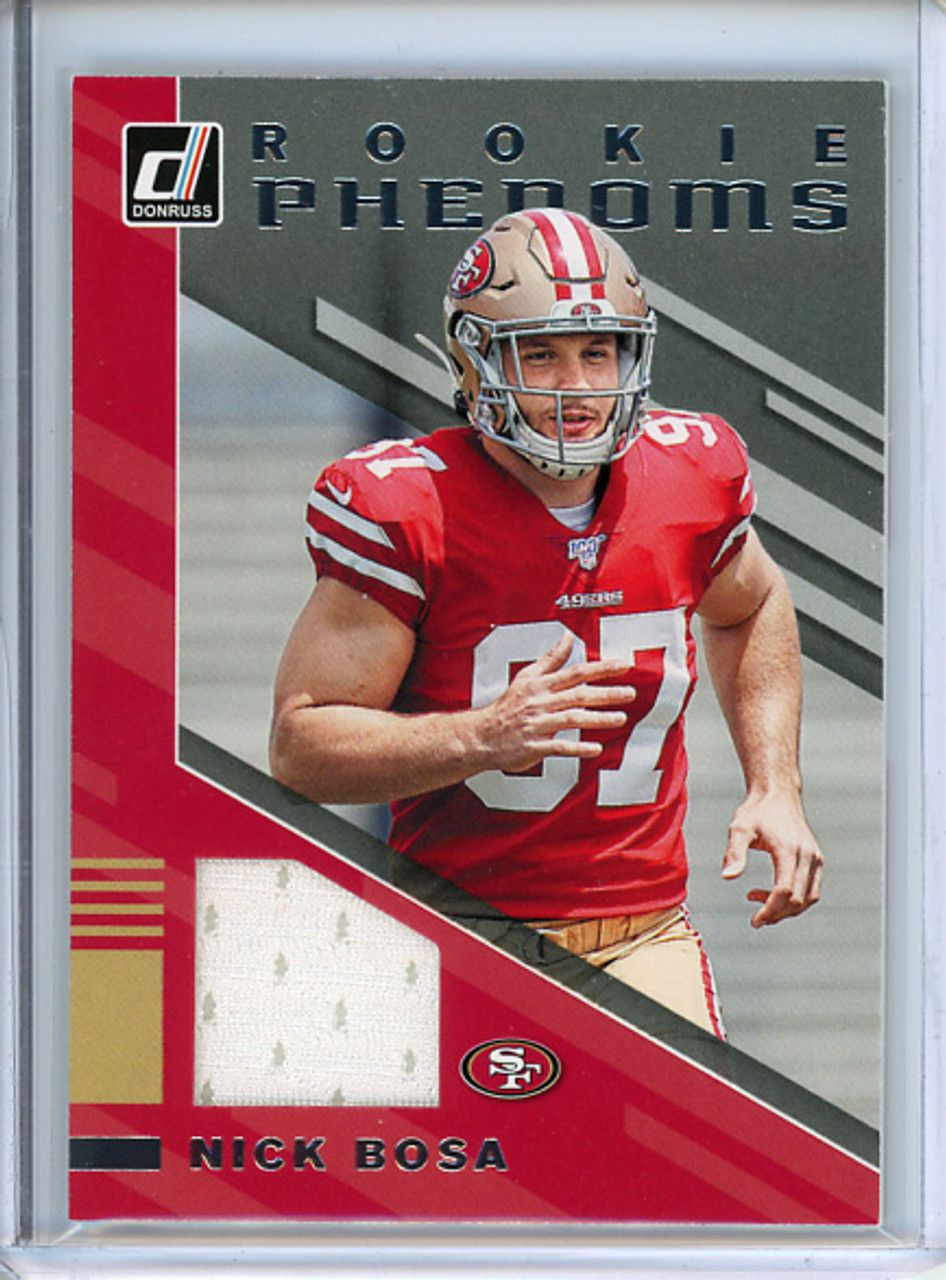 Nick Bosa 2019 Donruss, Rookie Phenoms Jerseys #RPJ-18