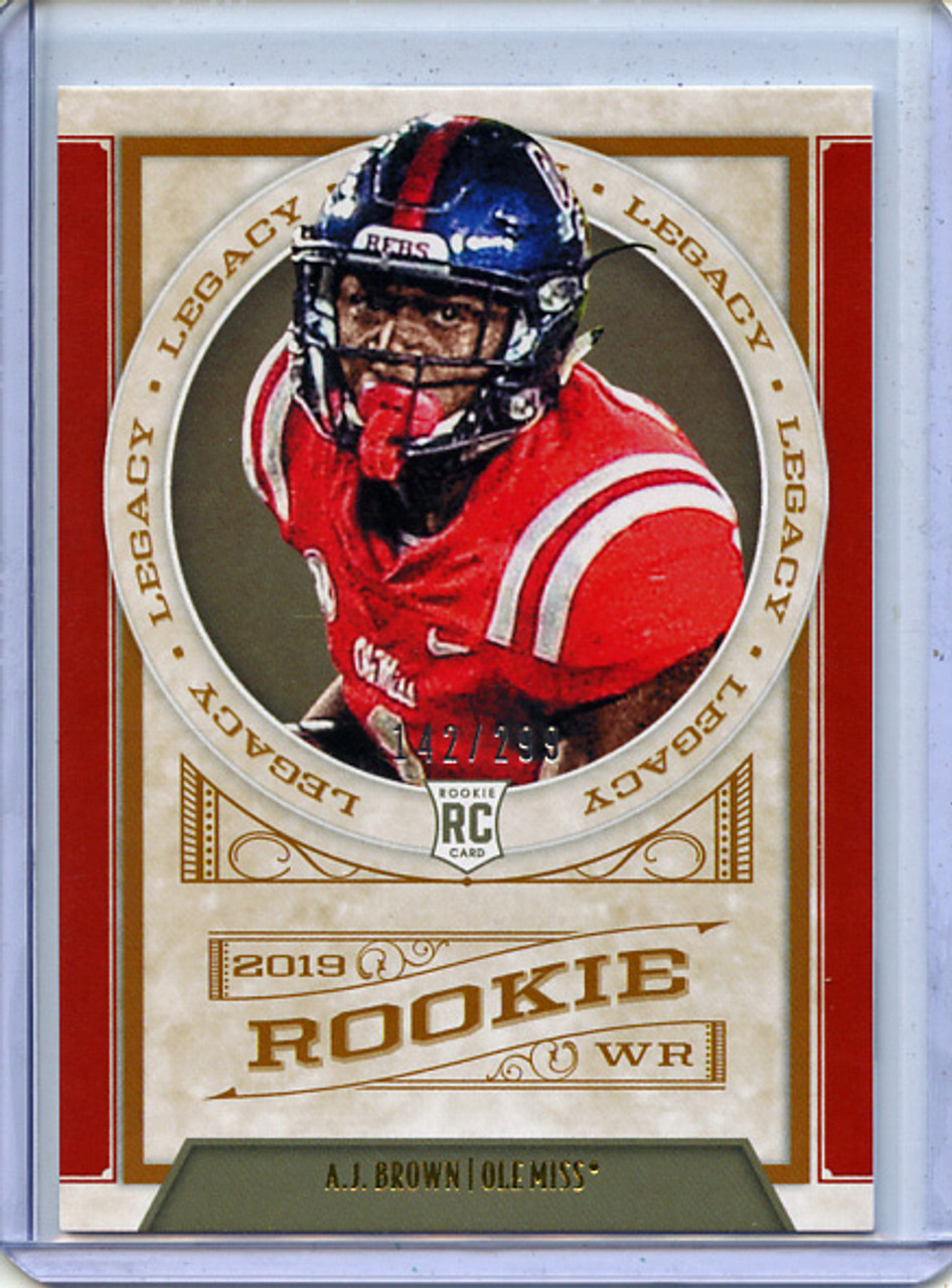 A.J. Brown 2019 Legacy #141 Red (#142/299)