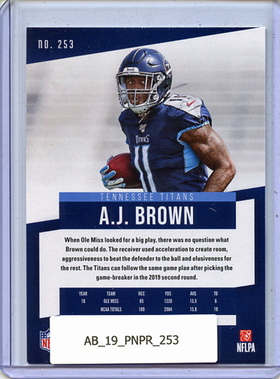 A.J. Brown 2019 Prestige #253