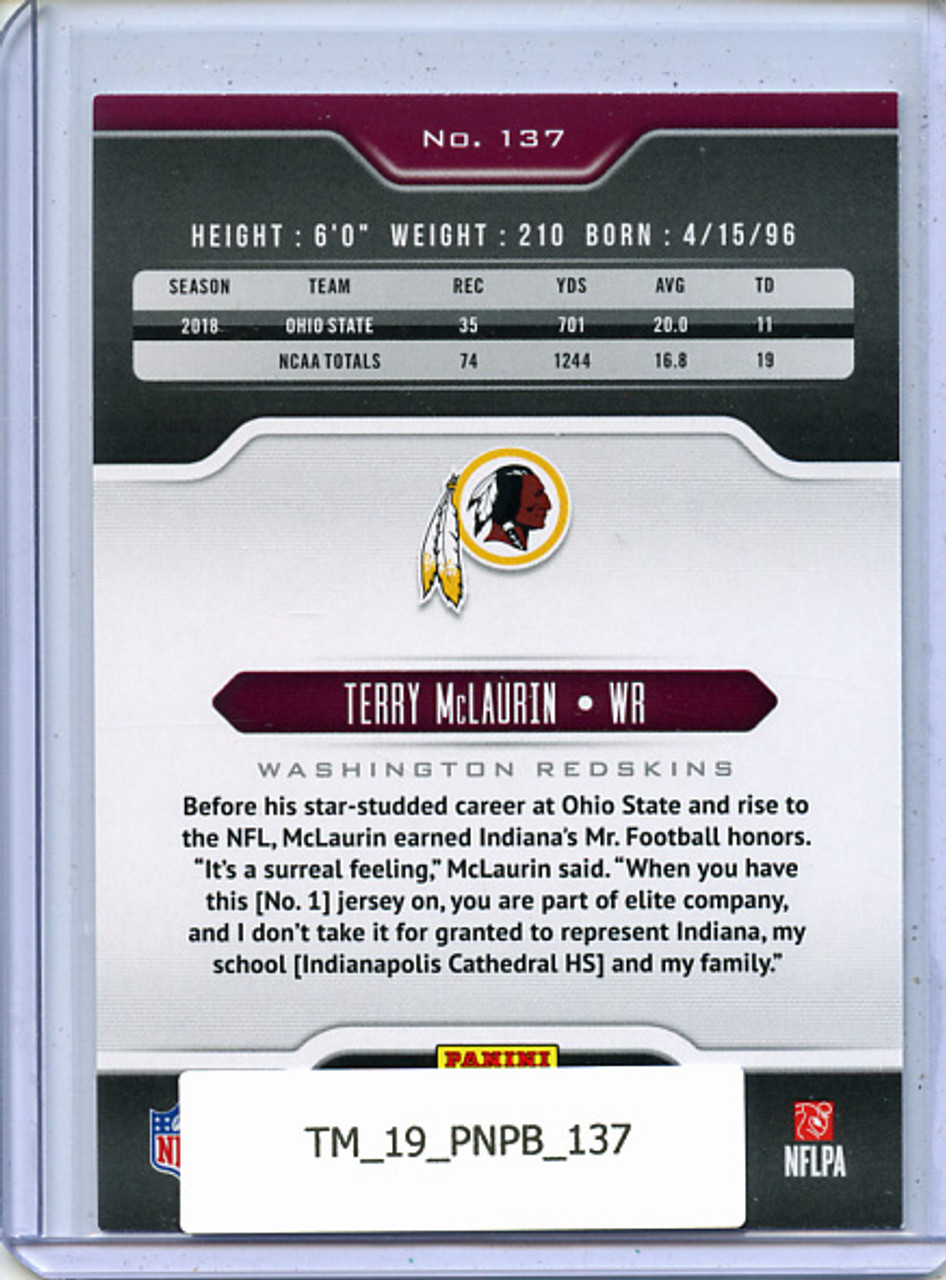 Terry McLaurin 2019 Playbook #137