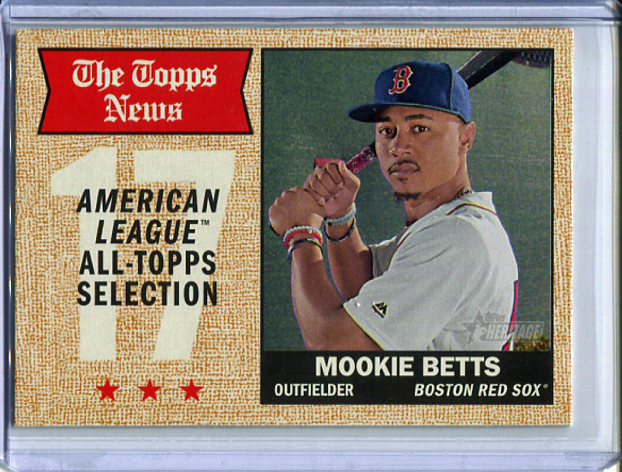 Mookie Betts 2017 Heritage #362