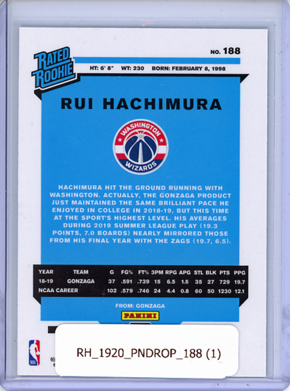 Rui Hachimura 2019-20 Donruss Optic #188 (1)