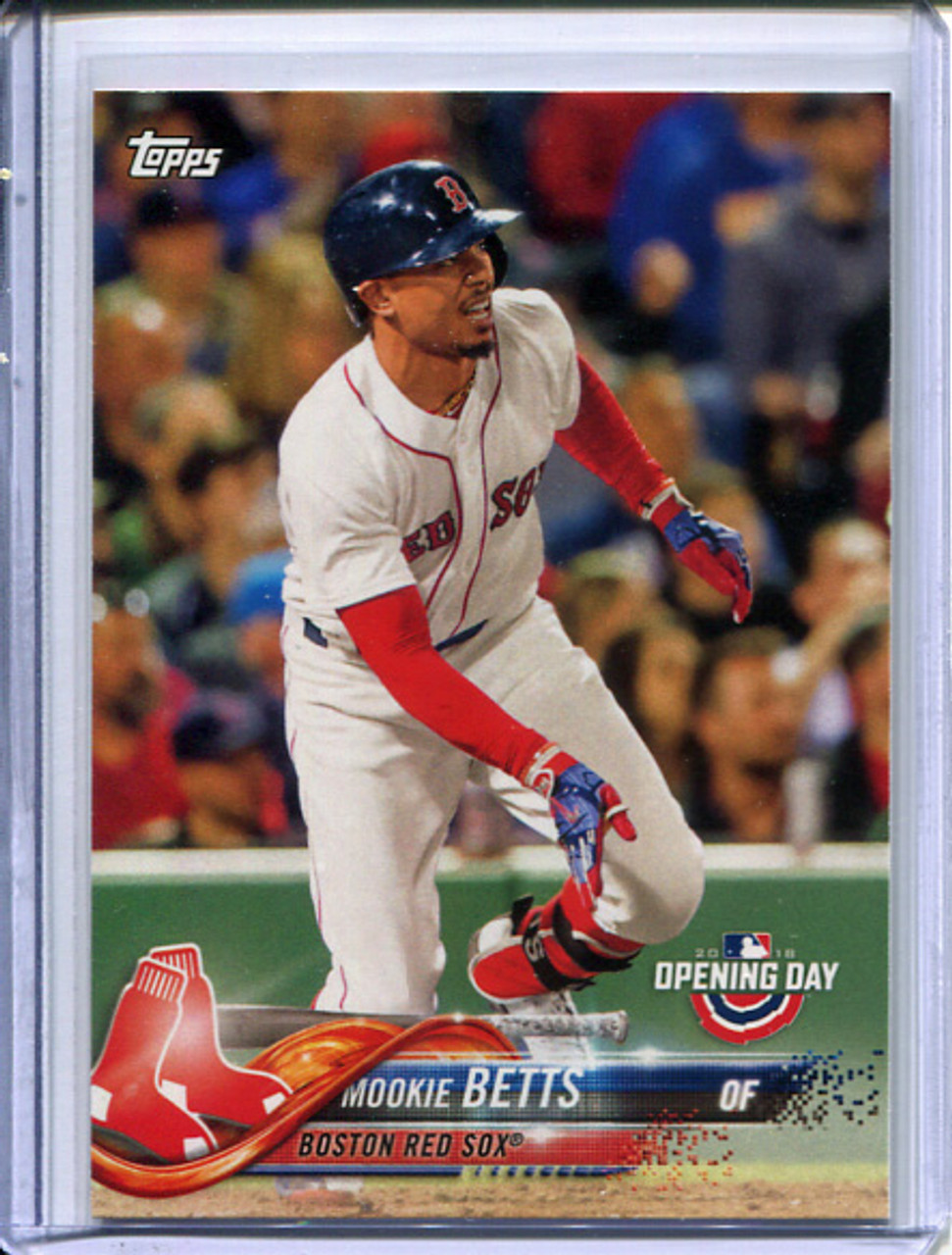 Mookie Betts 2018 Opening Day #22