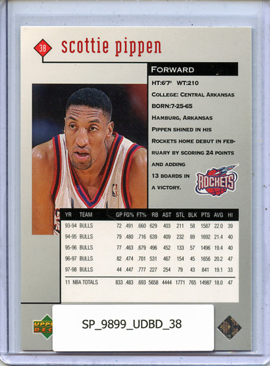 Scottie Pippen 1998-99 Black Diamond #38