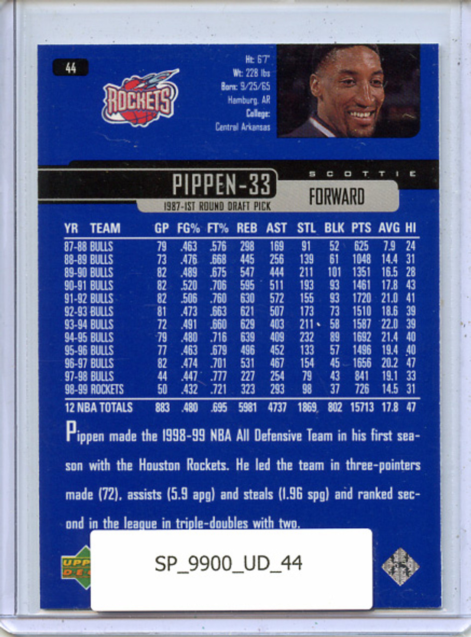 Scottie Pippen 1999-00 Upper Deck #44