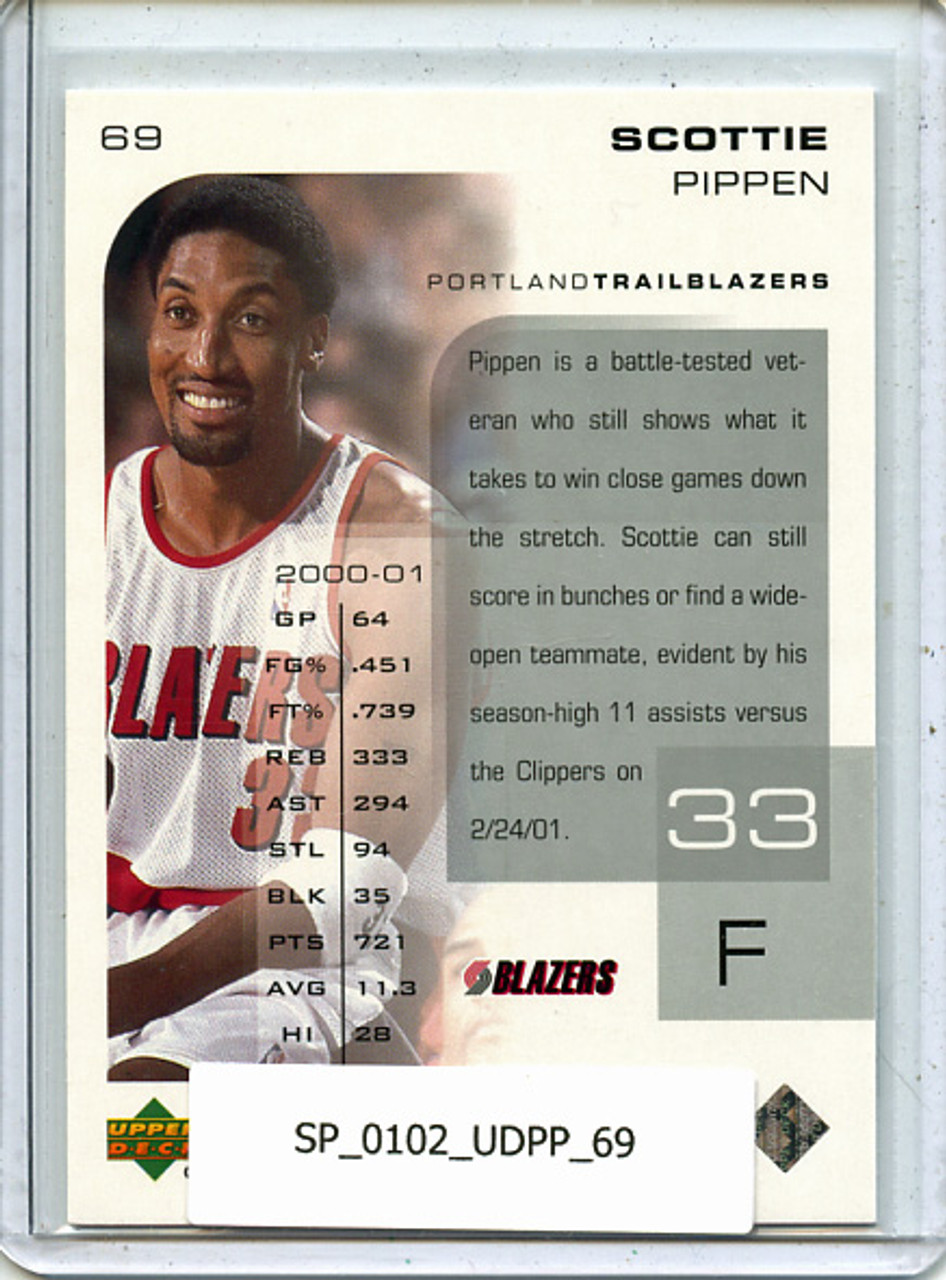 Scottie Pippen 2001-02 Pros & Prospects #69