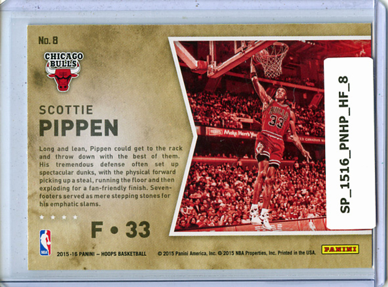 Scottie Pippen 2015-16 Hoops, High Flyers #8