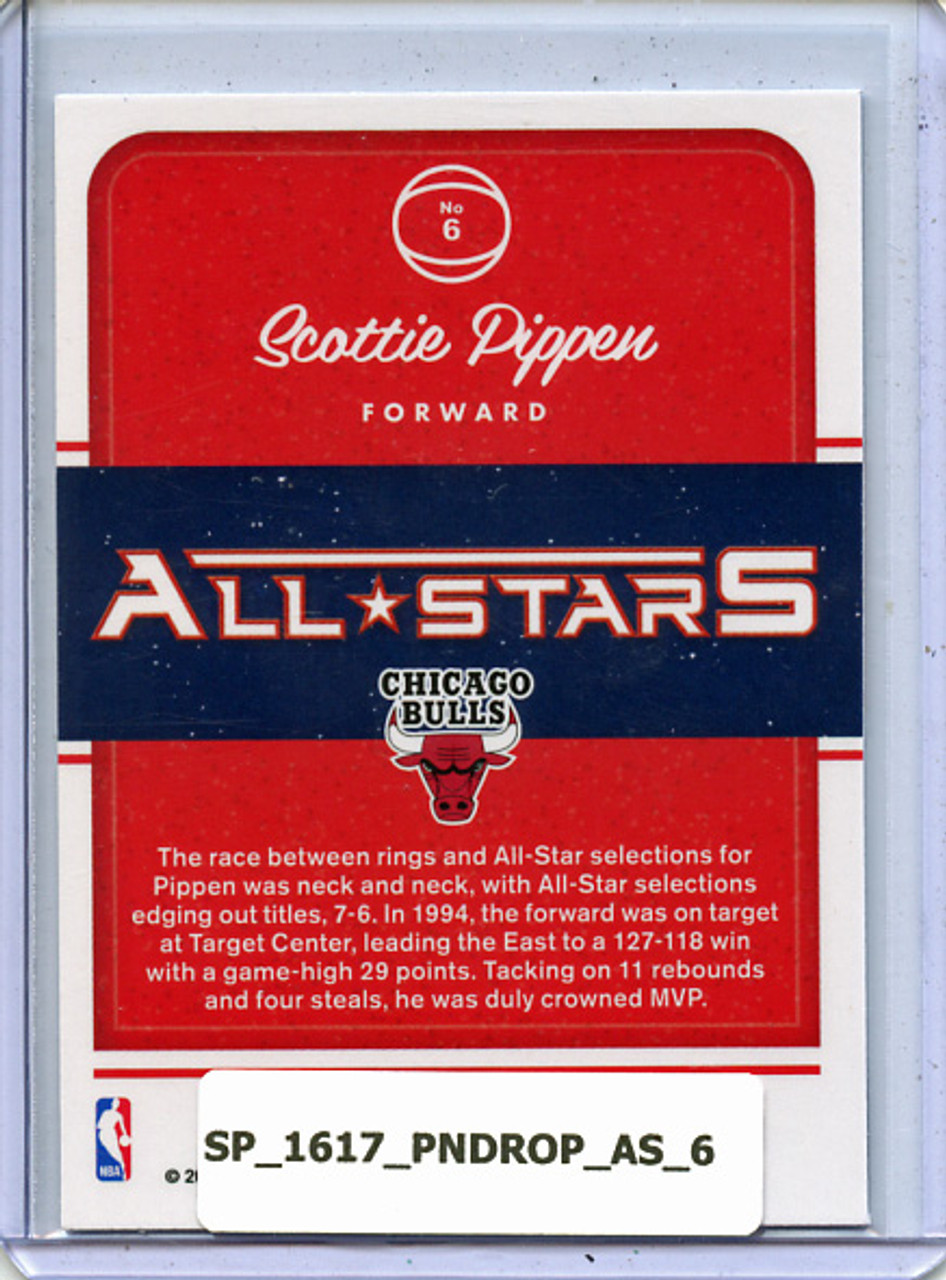 Scottie Pippen 2016-17 Donruss Optic, All-Stars #6