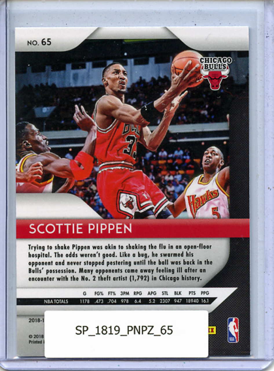 Scottie Pippen 2018-19 Prizm #65