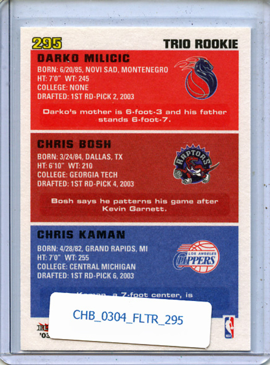 Chris Bosh, Darko Milicic, Chris Kaman 2003-04 Tradition #295