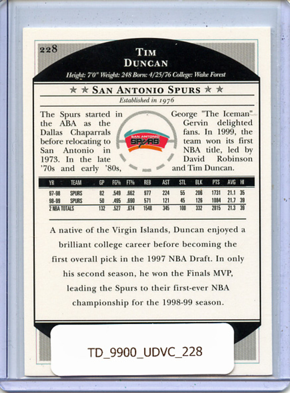 Tim Duncan 1999-00 Victory #228