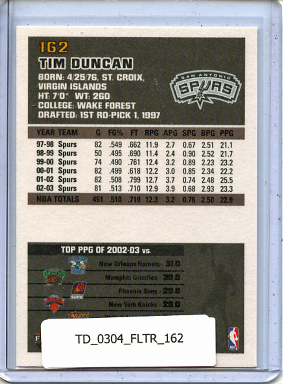 Tim Duncan 2003-04 Tradition #162