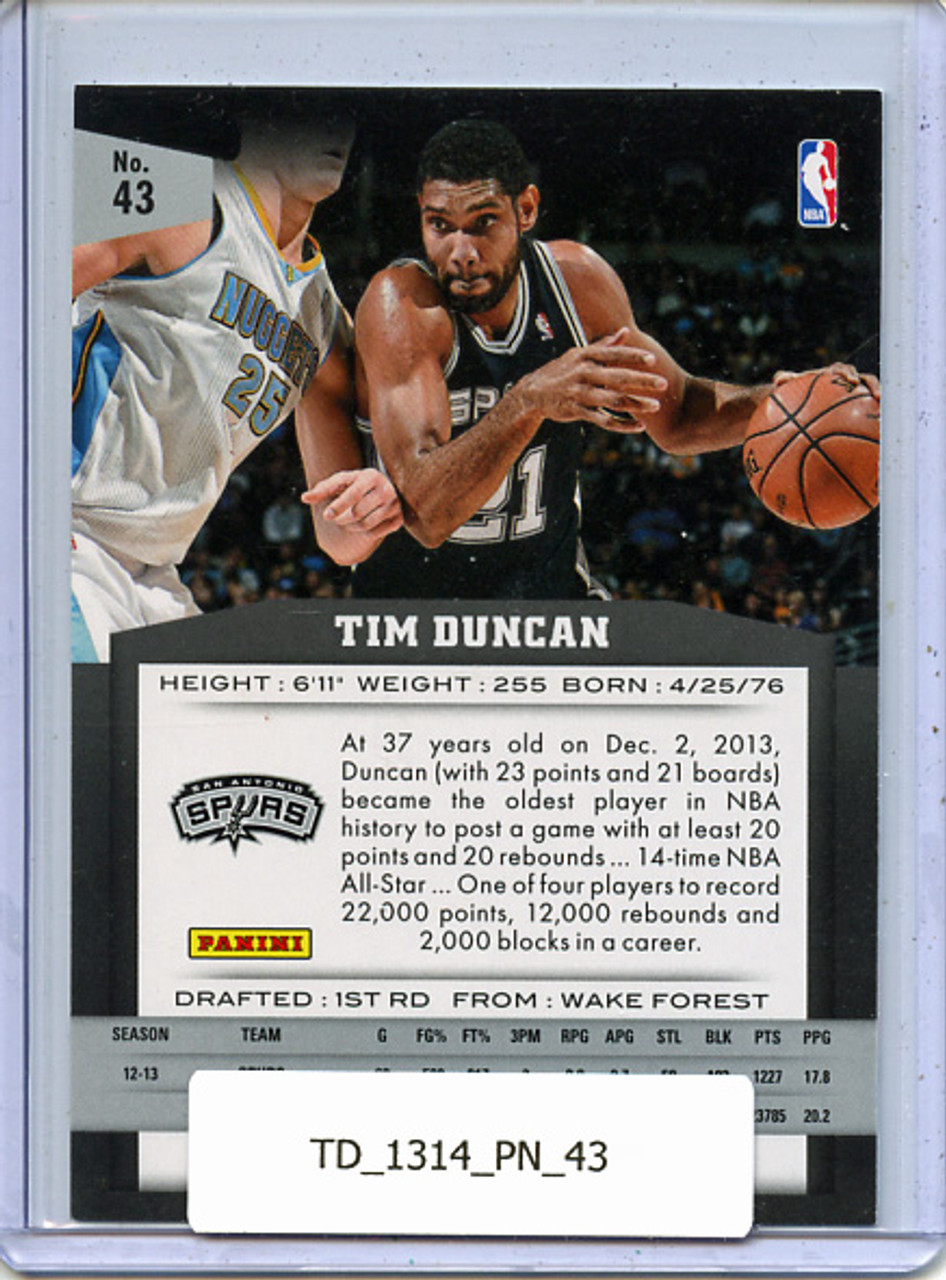 Tim Duncan 2013-14 Panini #43