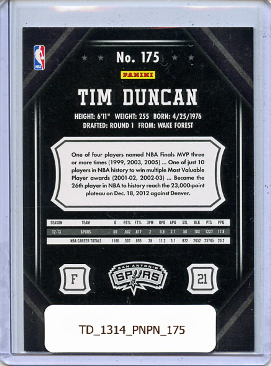 Tim Duncan 2013-14 Pinnacle #175