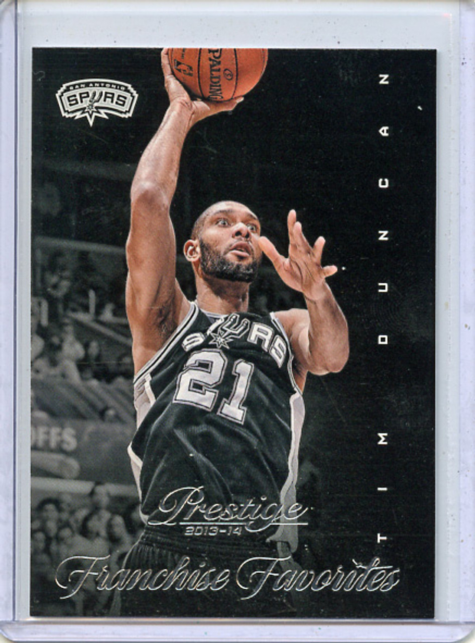 Tim Duncan 2013-14 Prestige, Franchise Favorites #27