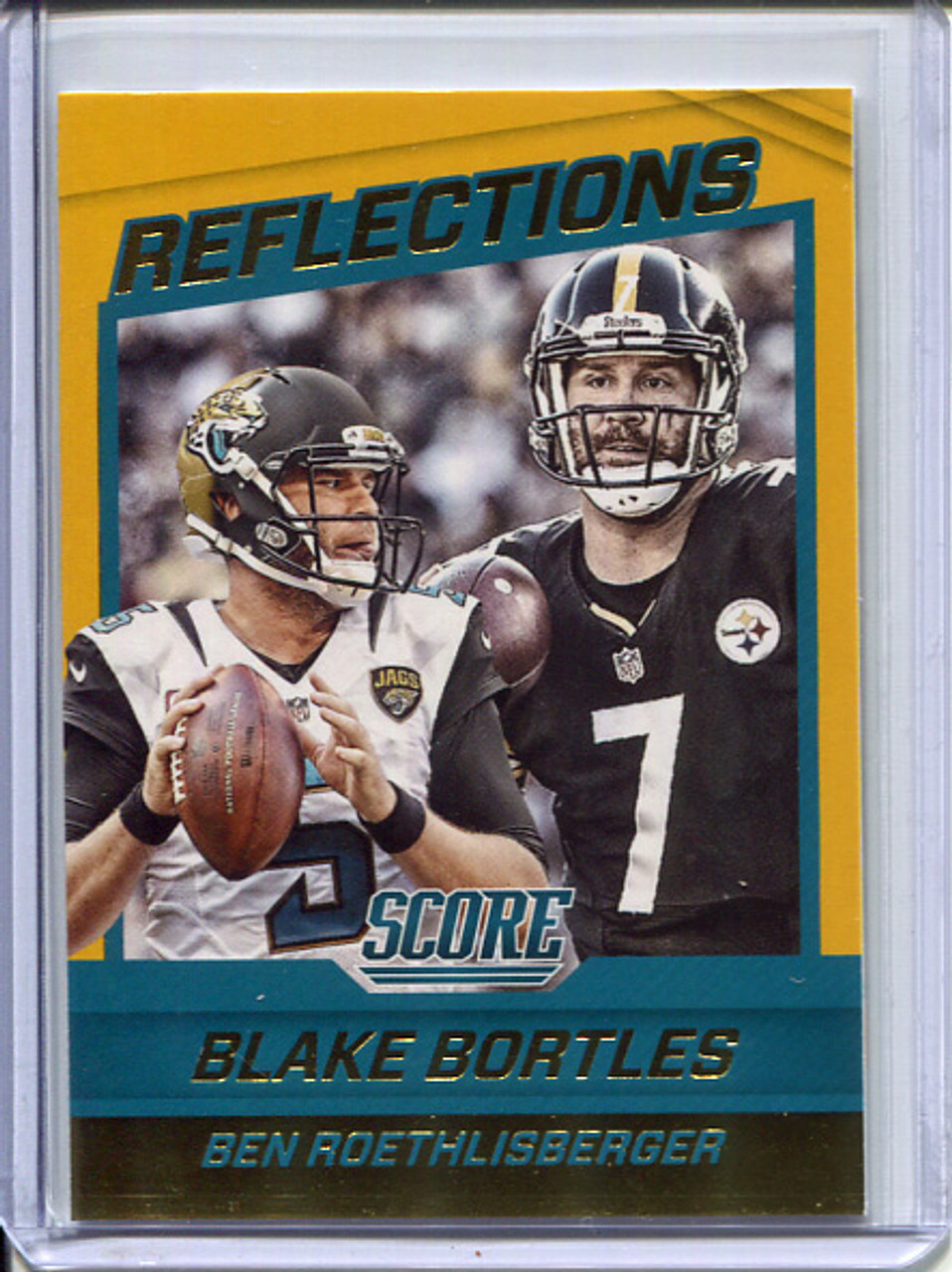 Ben Roethlisberger, Blake Bortles 2016 Score, Reflections #3 Gold