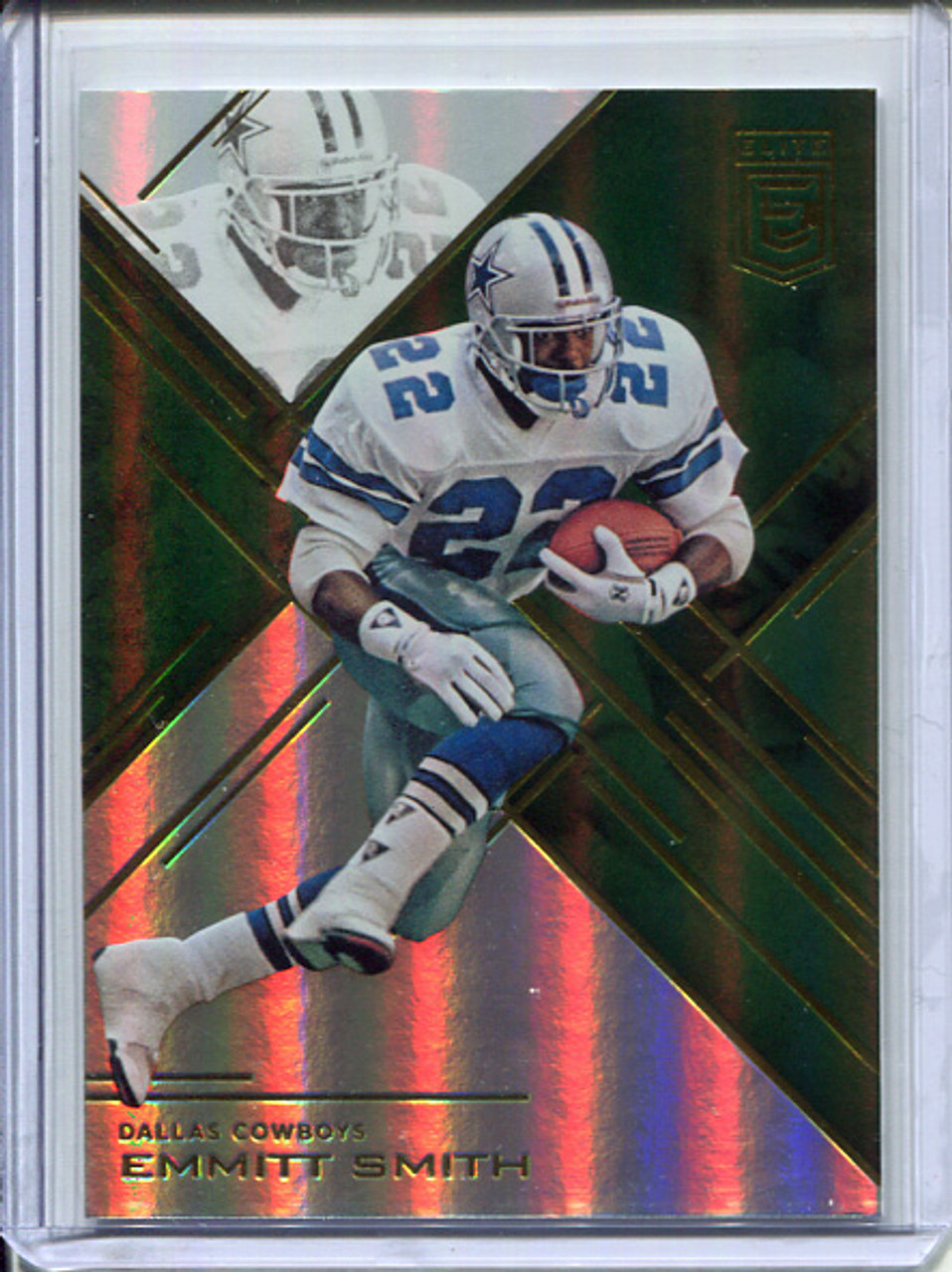 Emmitt Smith 2016 Donruss Elite #86 Retail Green