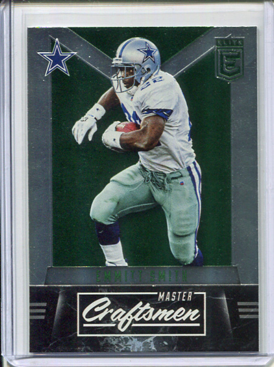 Emmitt Smith 2016 Donruss Elite, Master Craftsmen #MC-ES Green