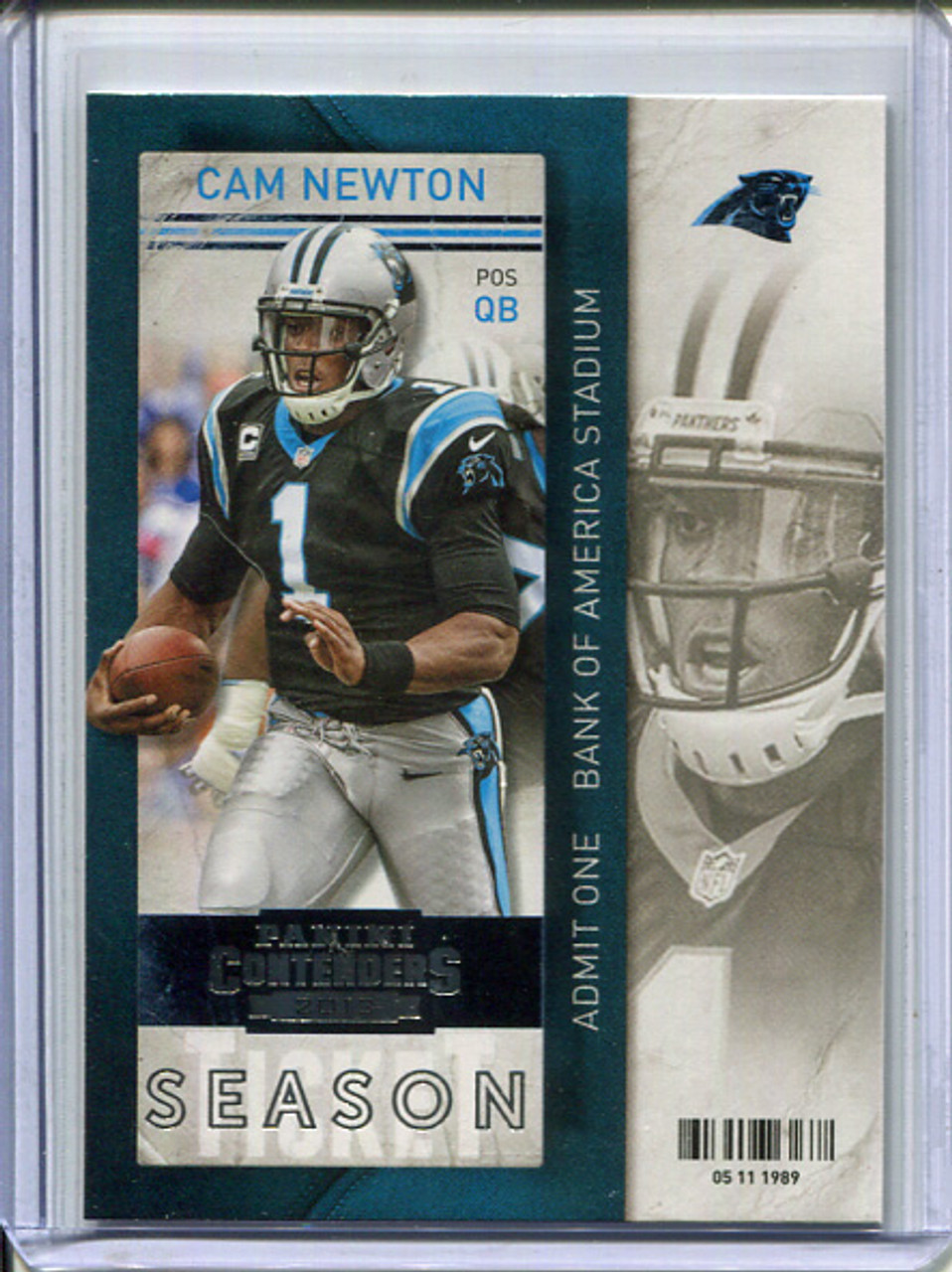 Cam Newton 2013 Contenders #64