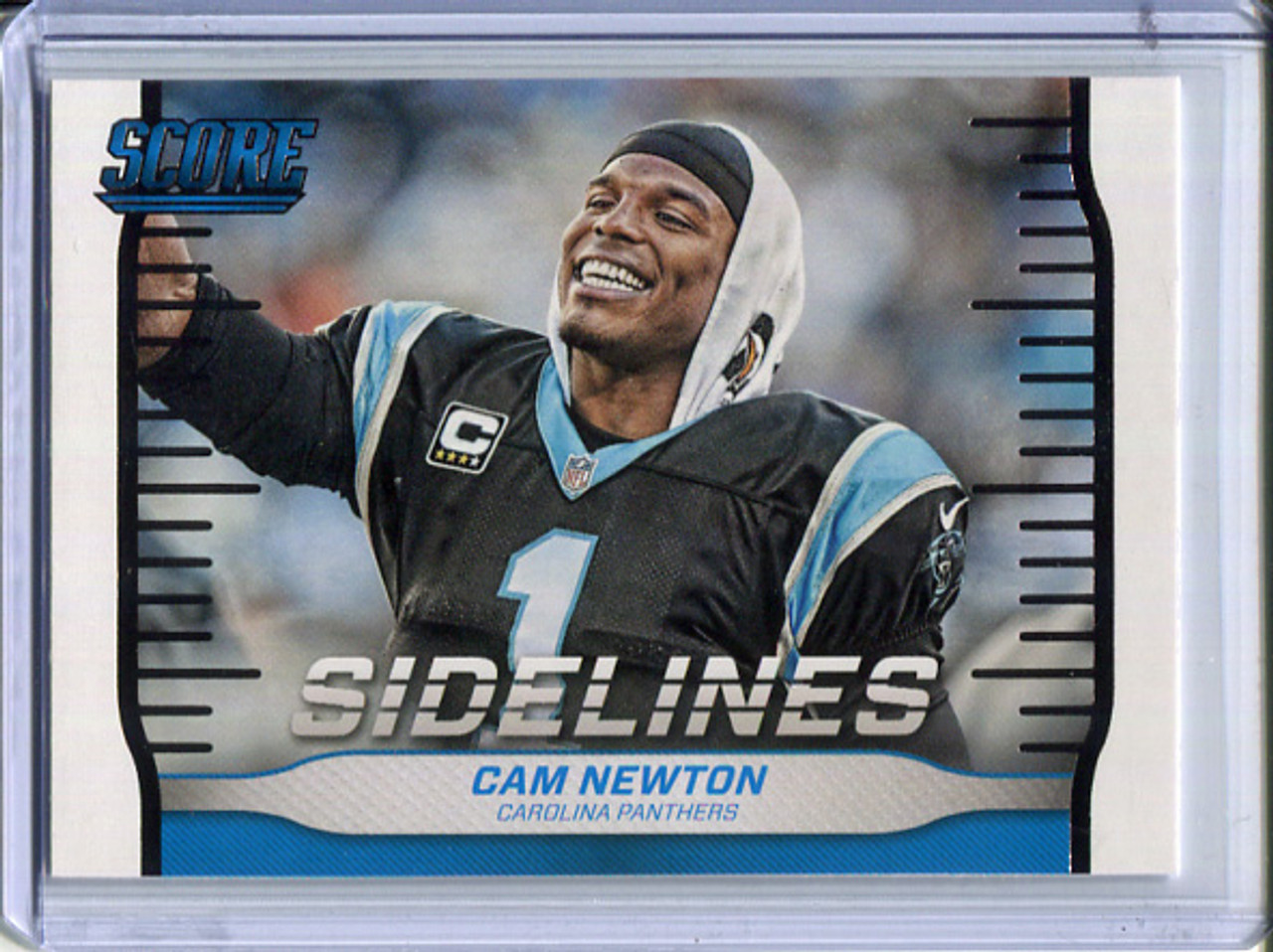 Cam Newton 2016 Score, Sidelines #22