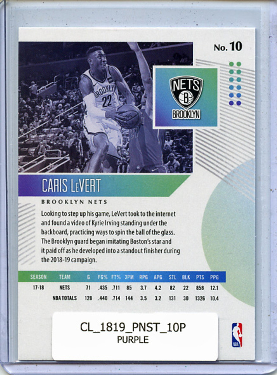 Caris LeVert 2018-19 Status #10 Purple