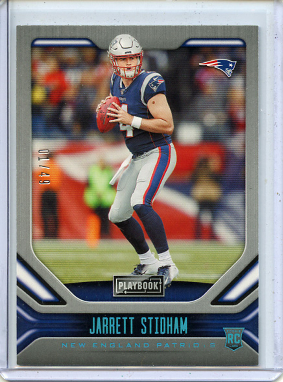 Jarrett Stidham 2019 Playbook #107 Platinum (#01/49)