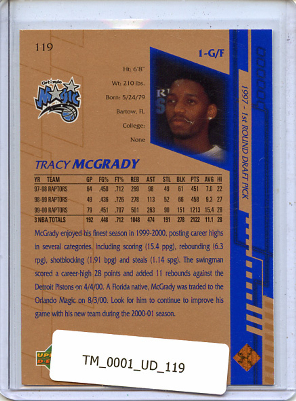 Tracy McGrady 2000-01 Upper Deck #119