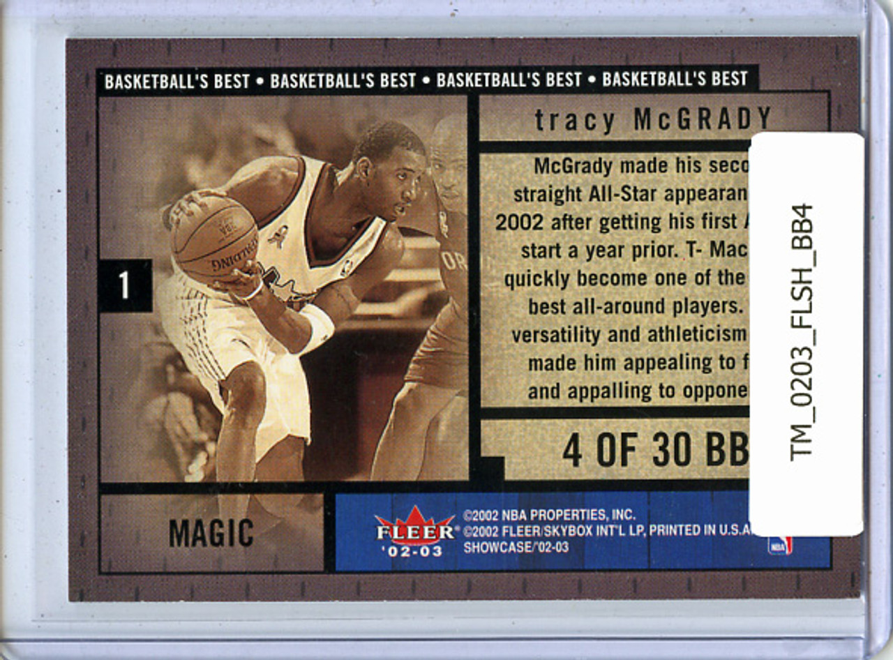 Tracy McGrady 2002-03 Showcase, Basketball's Best #BB4