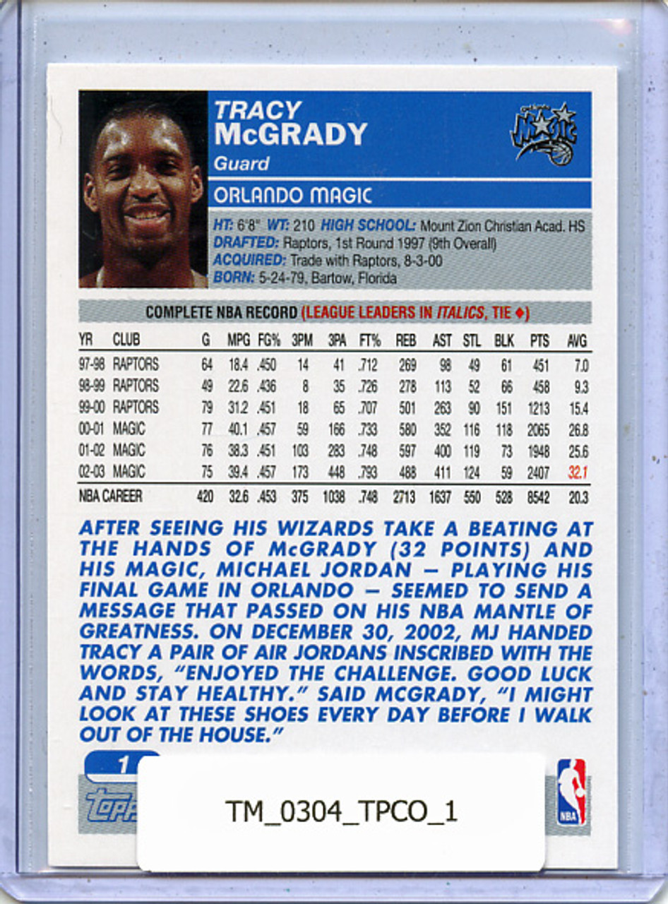 Tracy McGrady 2003-04 Topps Collection #1