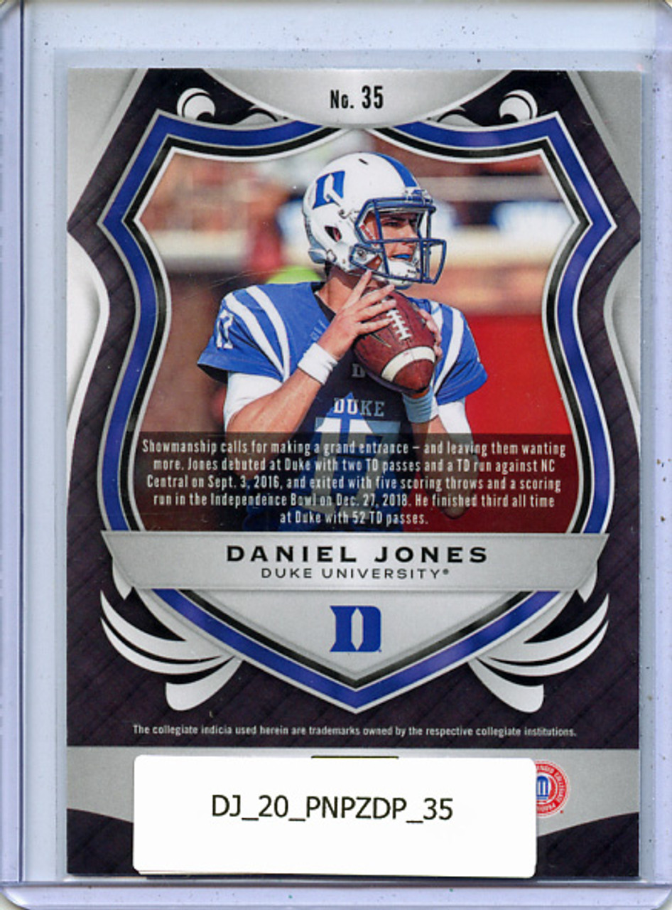 Daniel Jones 2020 Prizm Draft Picks #35 Crusade