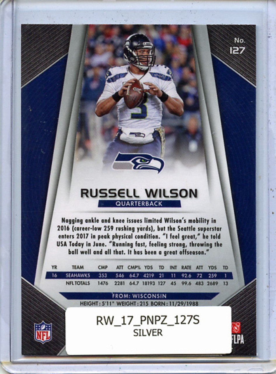 Russell Wilson 2017 Prizm #127 Silver