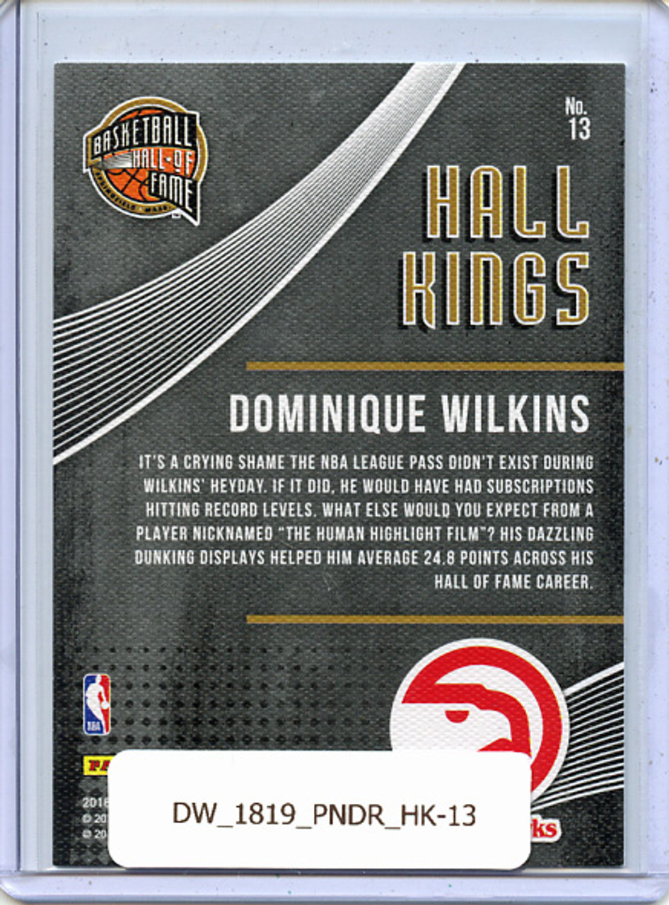 Dominique Wilkins 2018-19 Donruss, Hall Kings #13