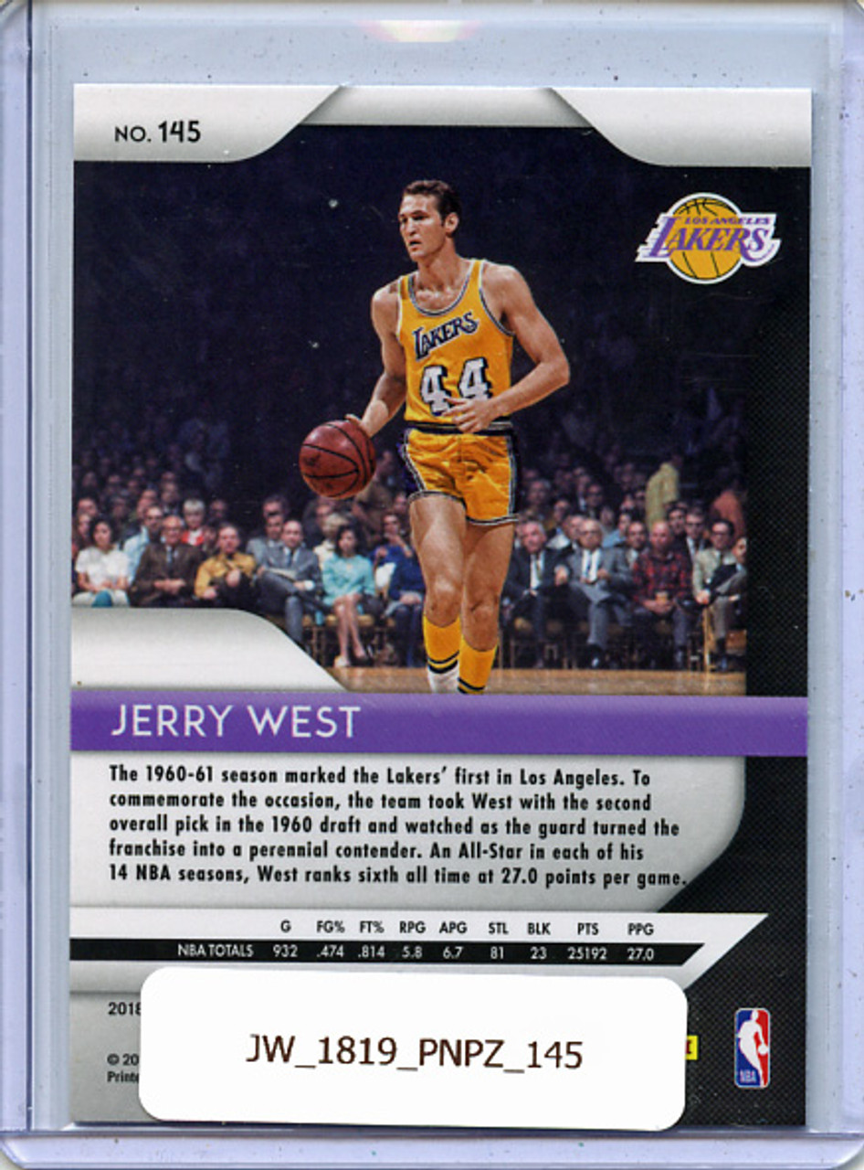 Jerry West 2018-19 Prizm #145