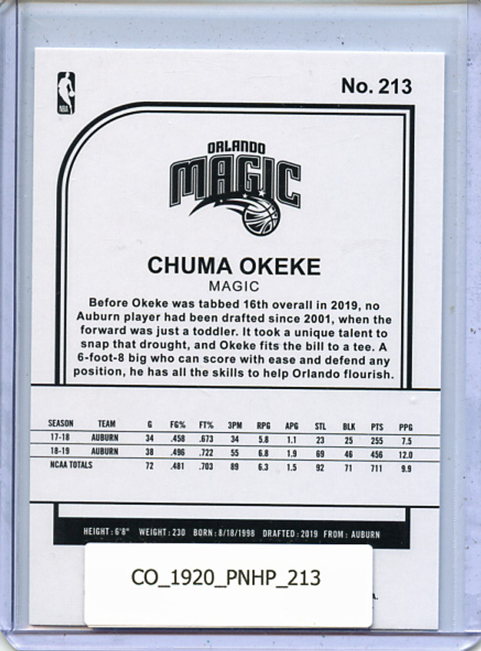 Chuma Okeke 2019-20 Hoops #213