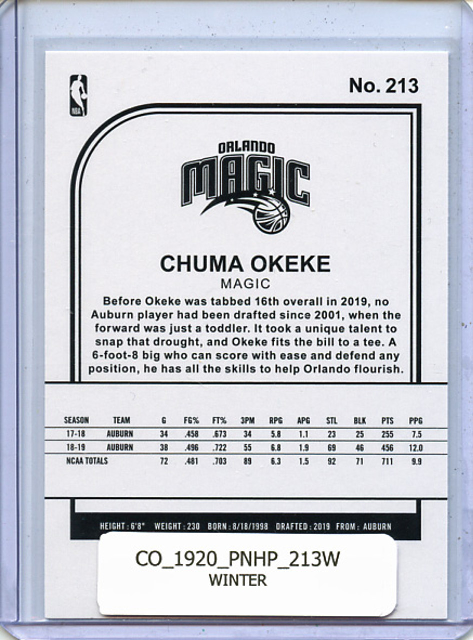Chuma Okeke 2019-20 Hoops #213 Winter