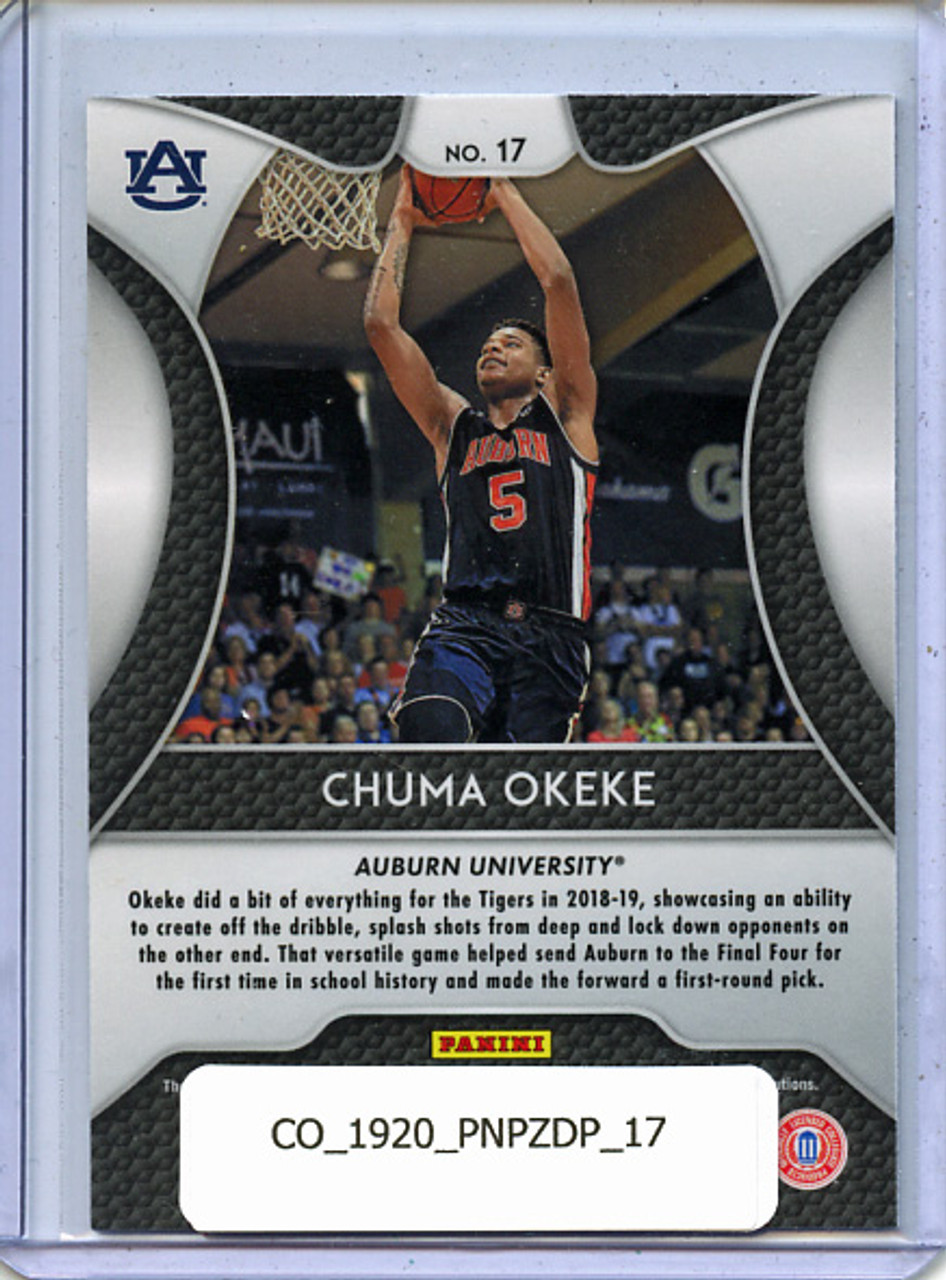 Chuma Okeke 2019-20 Prizm Draft Picks #17