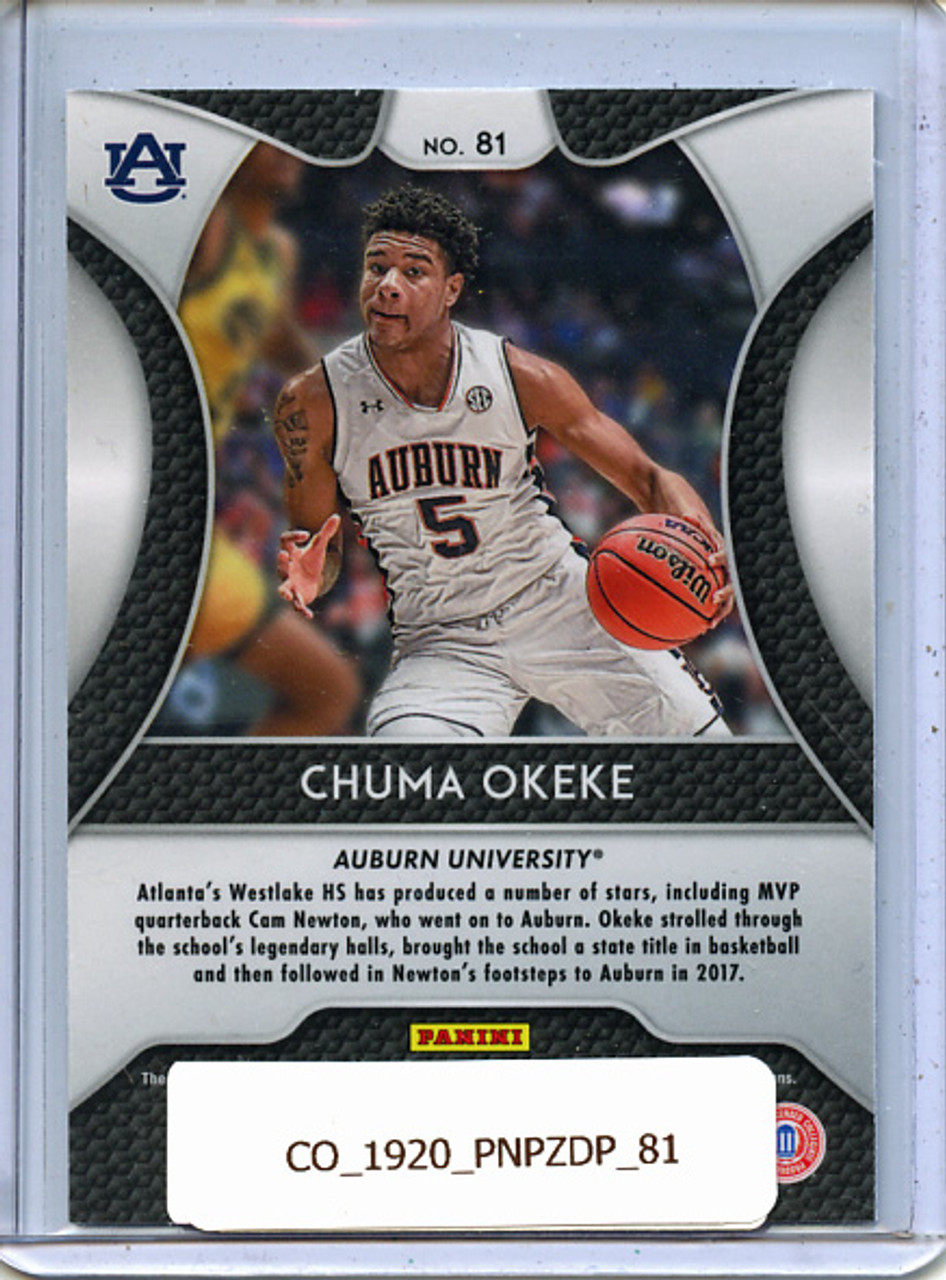Chuma Okeke 2019-20 Prizm Draft Picks #81
