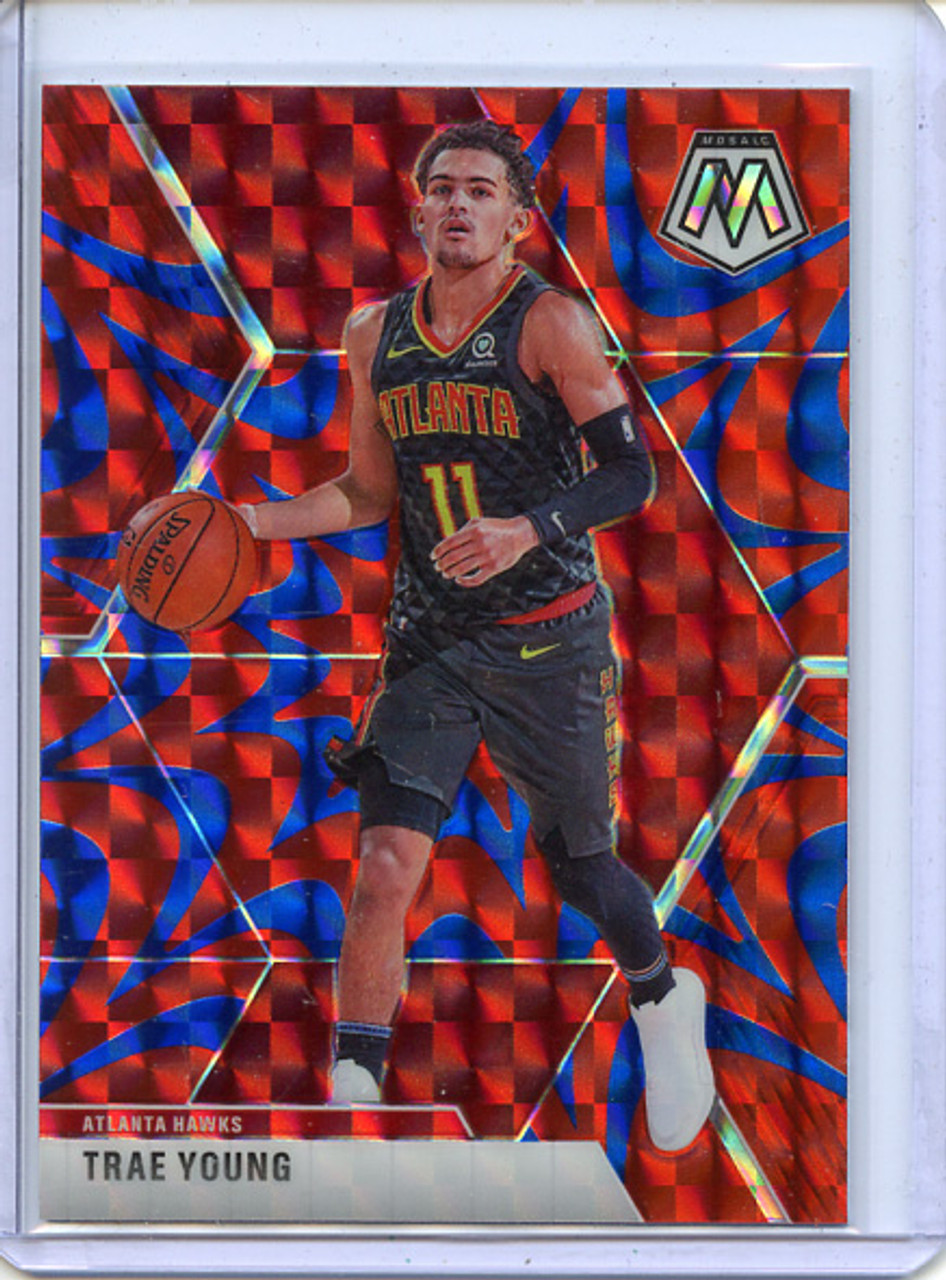Trae Young 2019-20 Mosaic #182 Blue Reactive