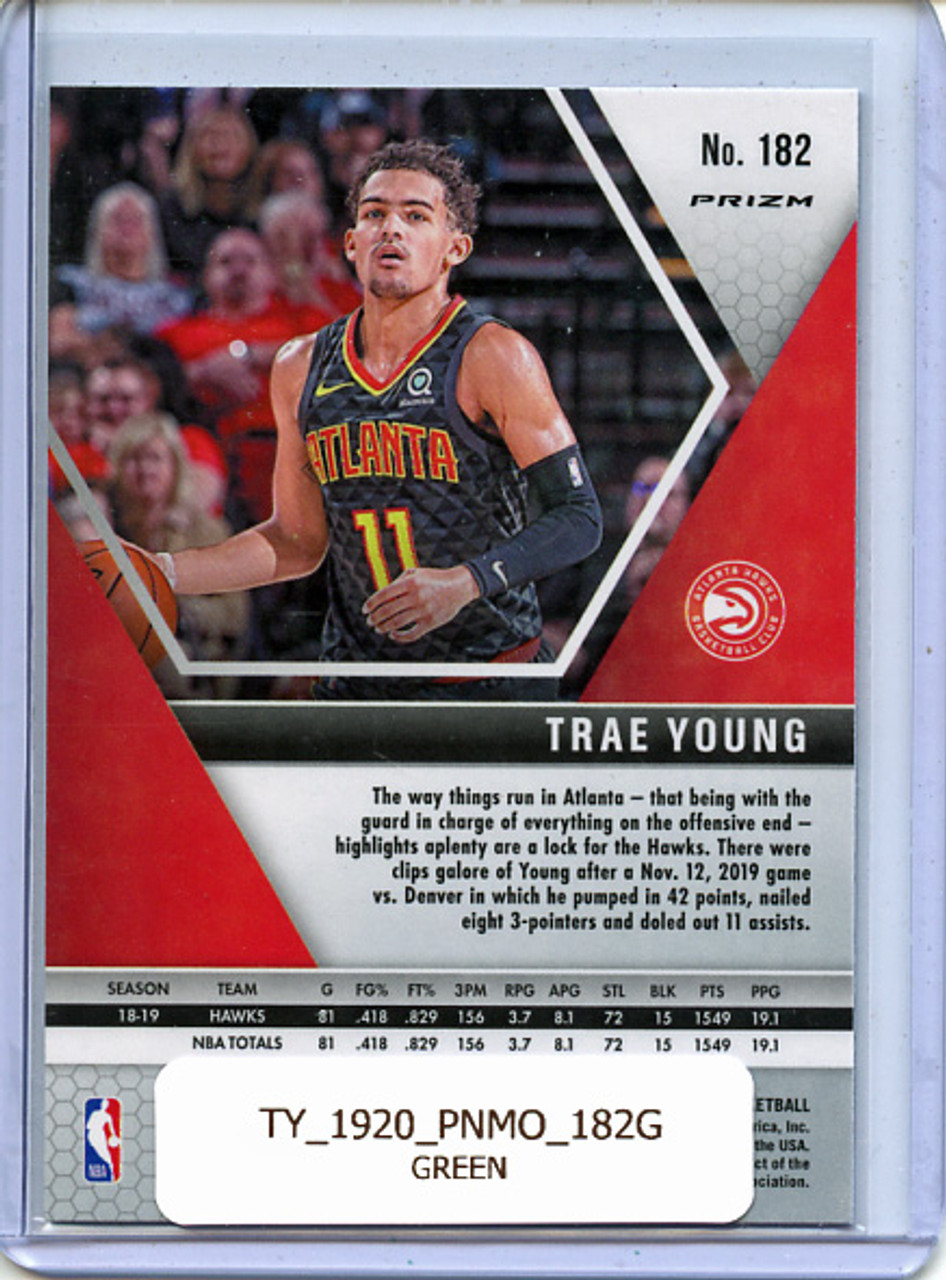 Trae Young 2019-20 Mosaic #182 Green