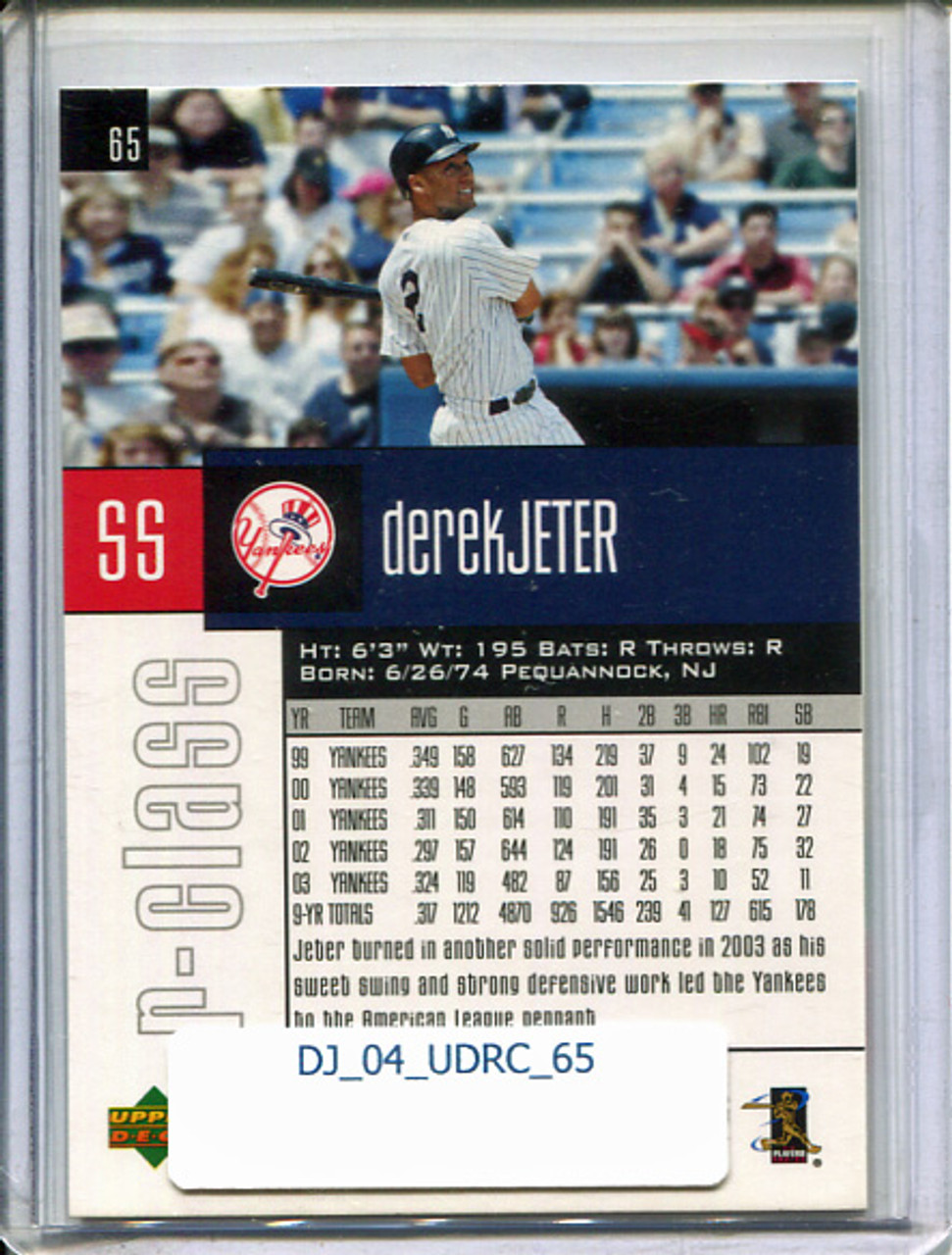 Derek Jeter 2004 R-Class #65