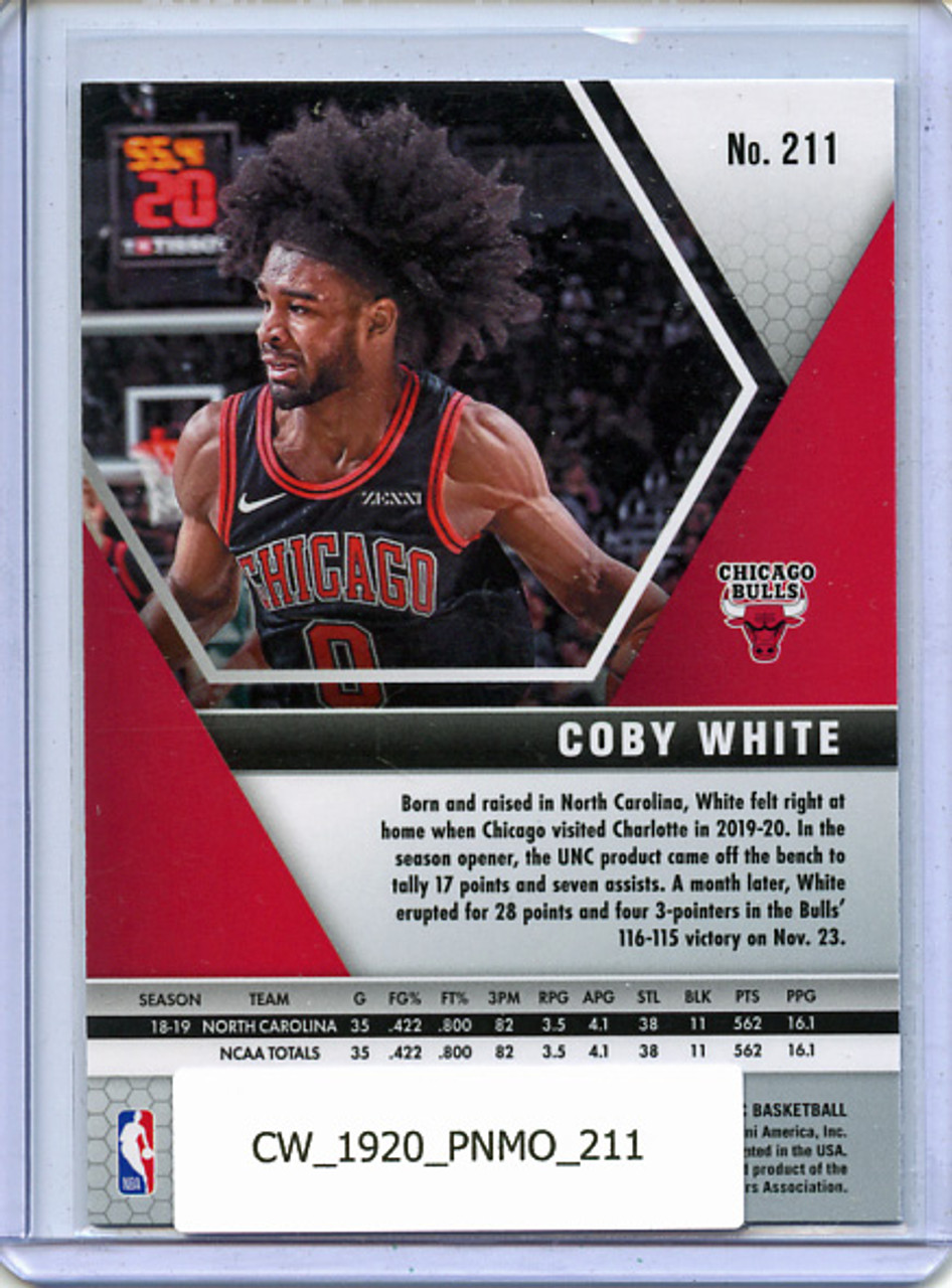 Coby White 2019-20 Mosaic #211