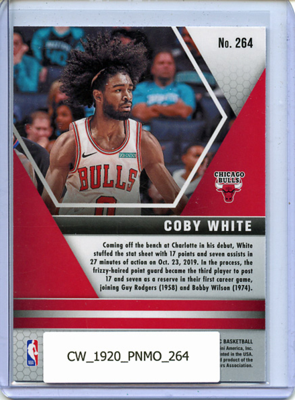 Coby White 2019-20 Mosaic #264 NBA Debut