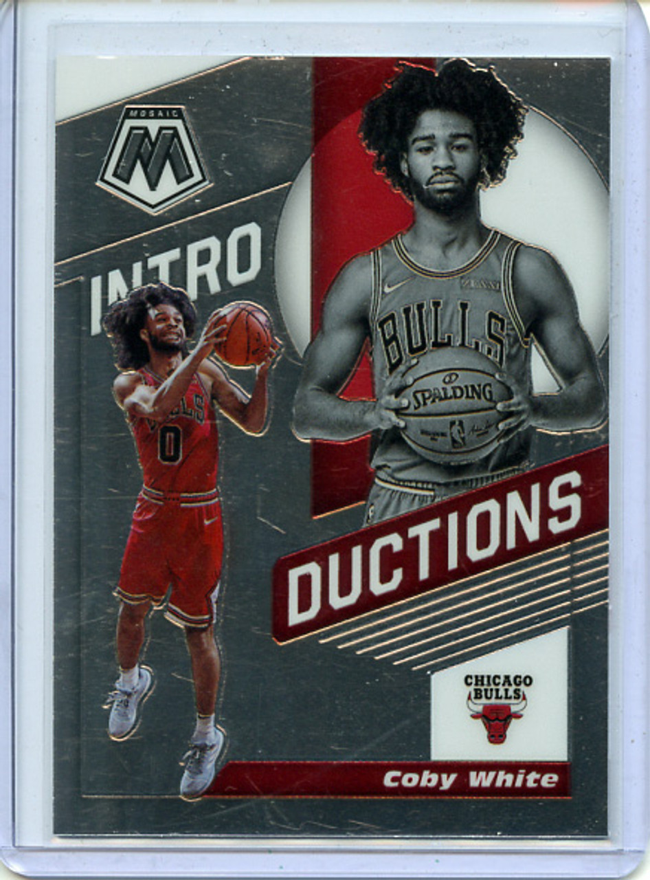 Coby White 2019-20 Mosaic, Introductions #4