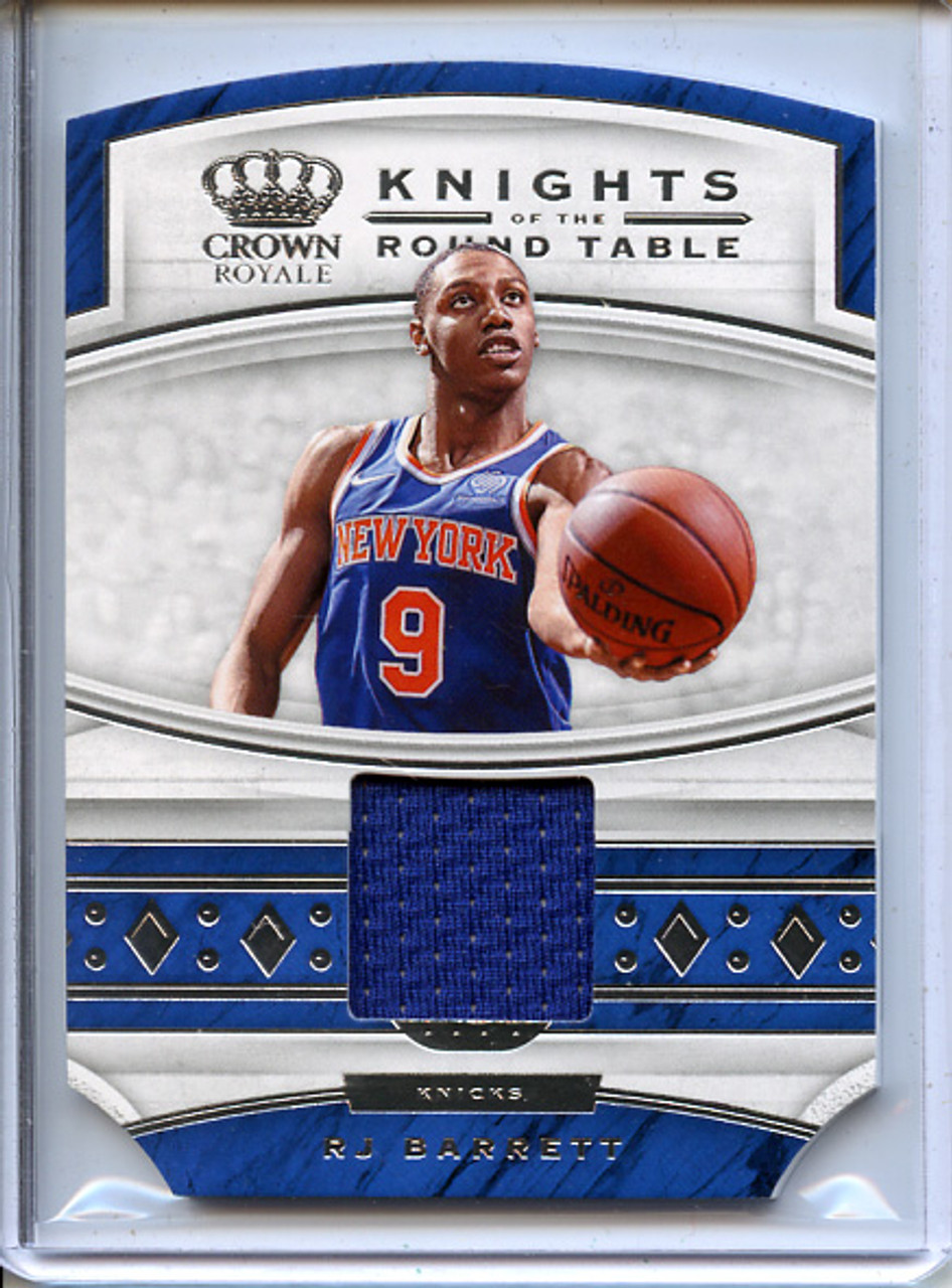 RJ Barrett 2019-20 Crown Royale, Knights of the Round Table Materials #KT-RJ