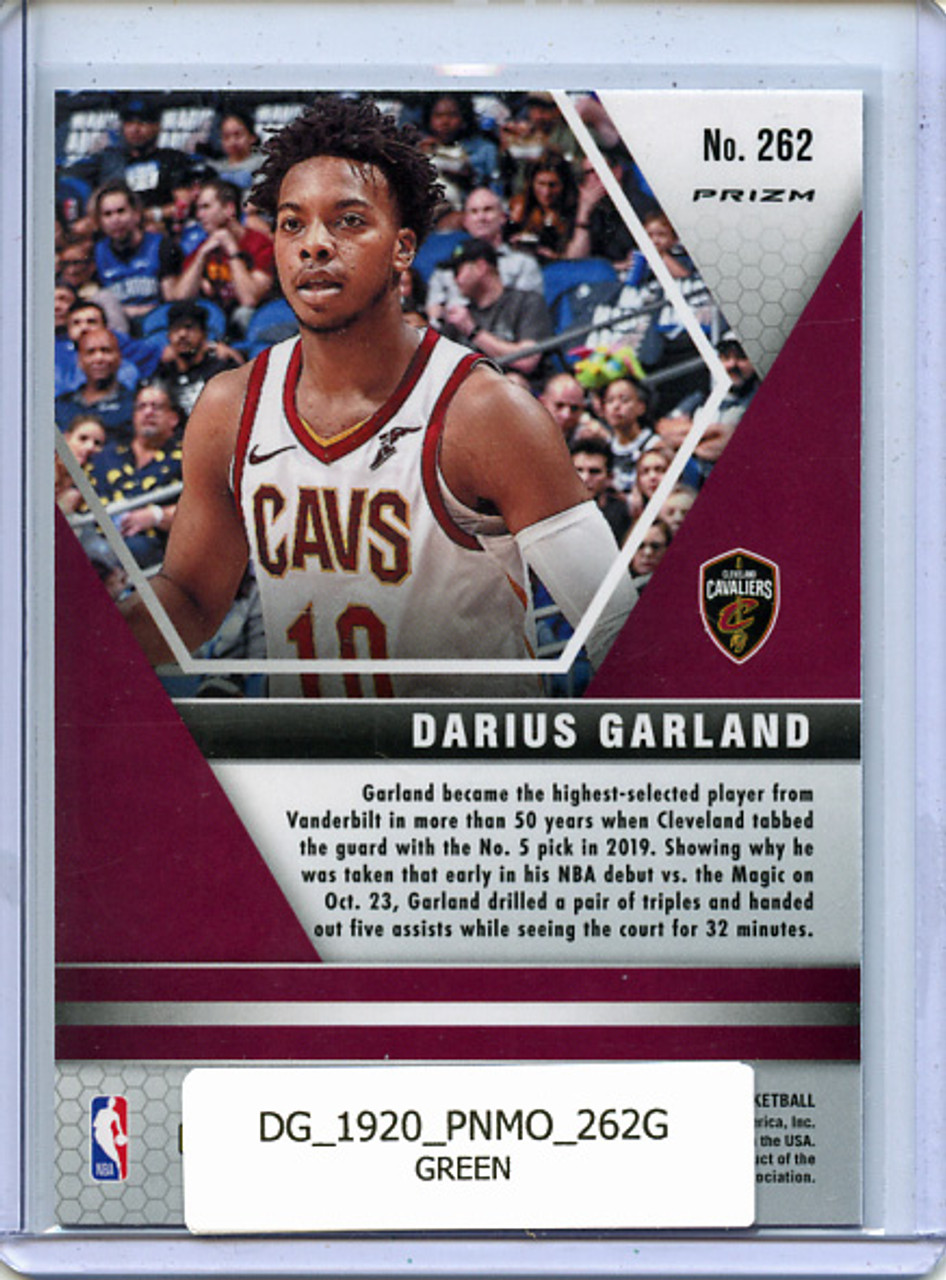 Darius Garland 2019-20 Mosaic #262 NBA Debut Green