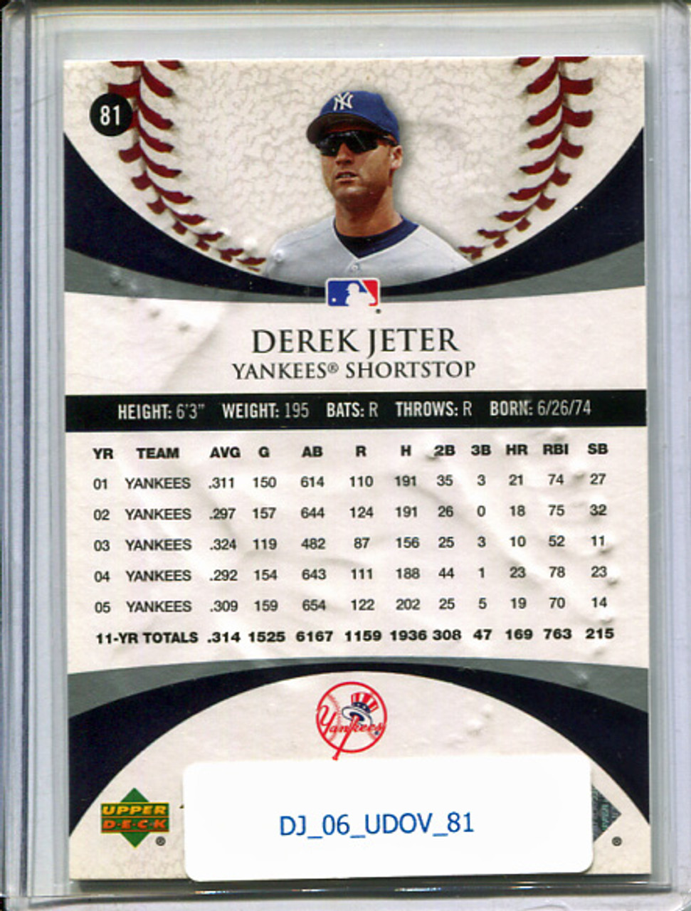 Derek Jeter 2006 Ovation #81