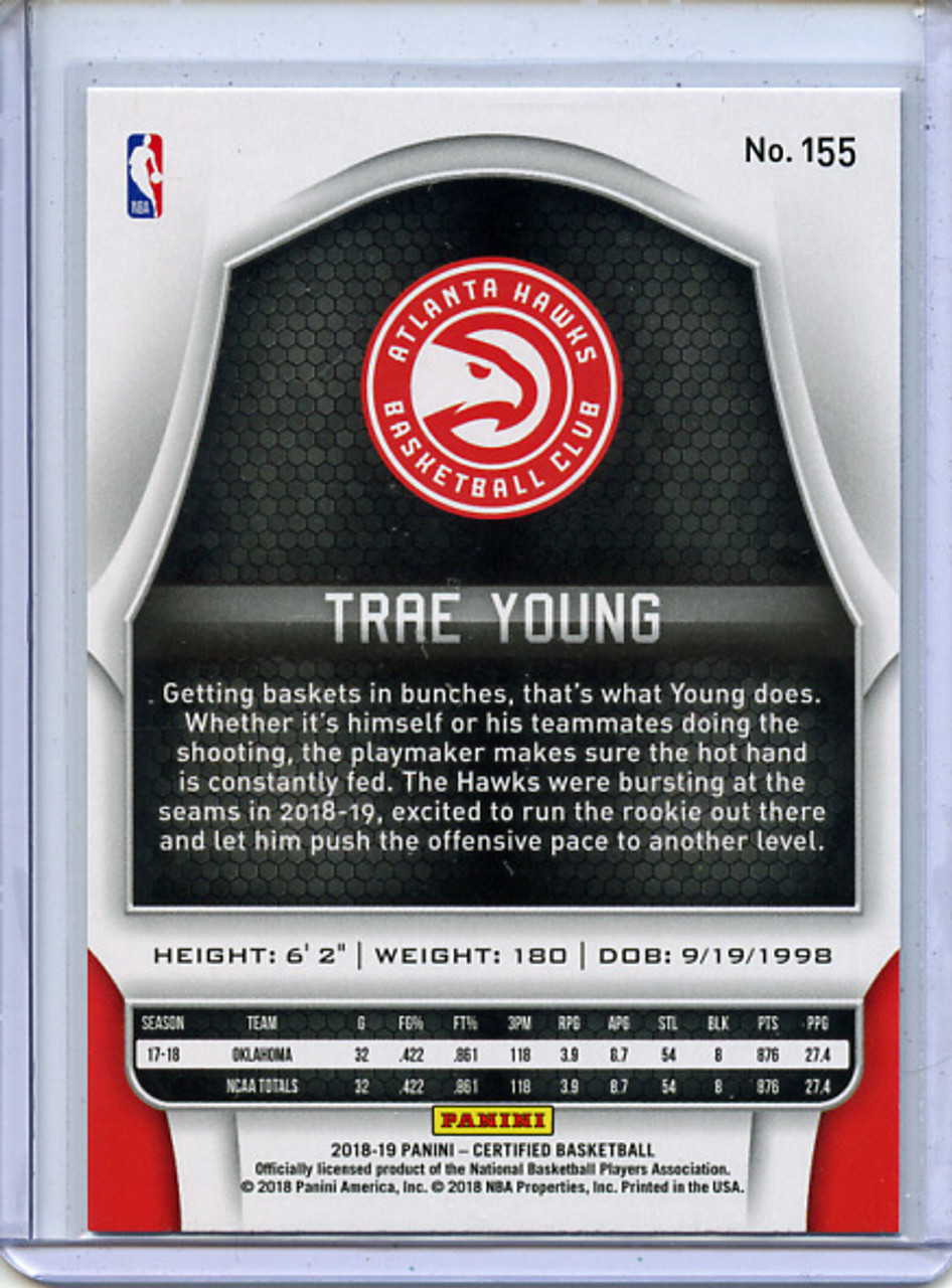 Trae Young 2018-19 Certified #155 (2)