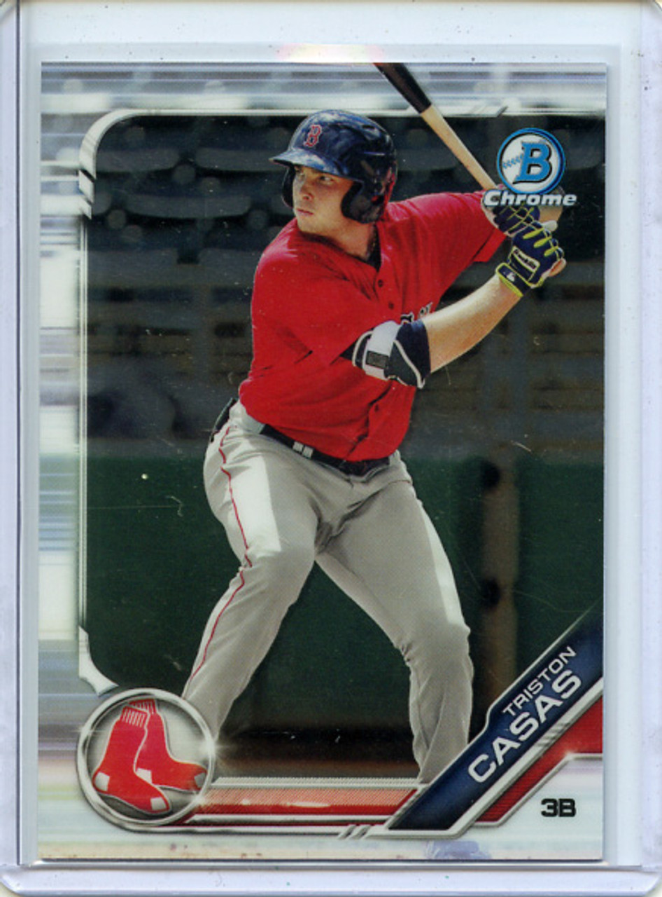 Triston Casas 2019 Bowman Chrome Draft #BDC-87