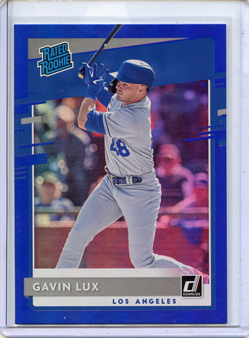 Gavin Lux 2020 Donruss #44 Holo Blue (5)