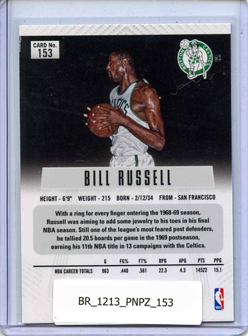 Bill Russell 2012-13 Prizm #153